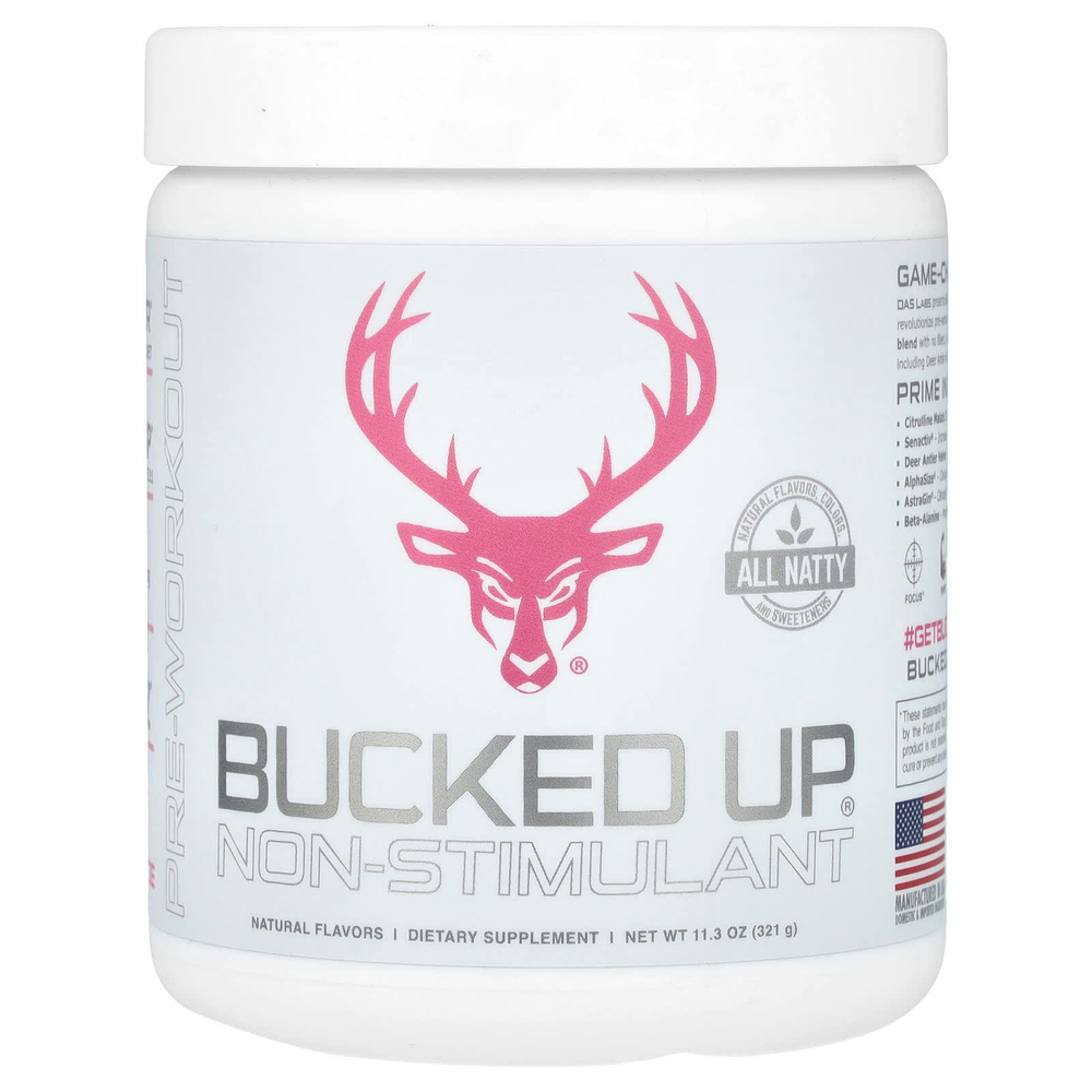 Bucked Up, предтренировочный комплекс, без стимуляторов, со вкусом розового лимонада, 321 г (11,3 унции)