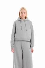 Худи Weme Укороченный серый