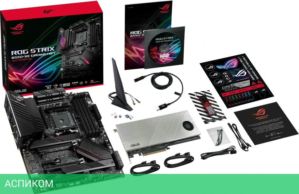 Материнская плата ASUS Rog Strix B550-XE Gaming WiFi