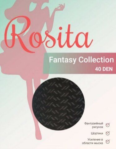 Колготки фантазийные, Rosita, Favilla 40