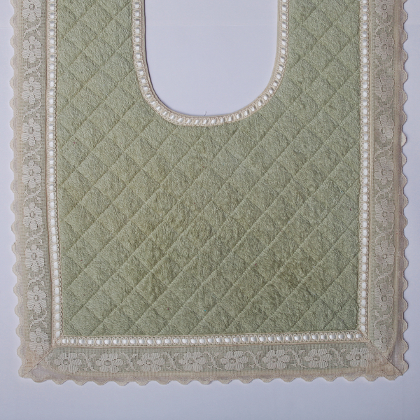 Коврик для унитаза 50х60 Old Florence Buratto зеленый