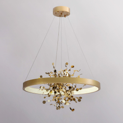 Люстра Cloyd TURBULENT C1 / Ø80 см - латунь (арт.10783)