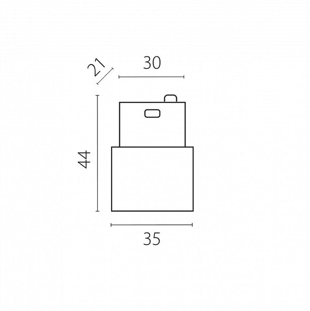 Накладной светильник Lightstar Uno 209437