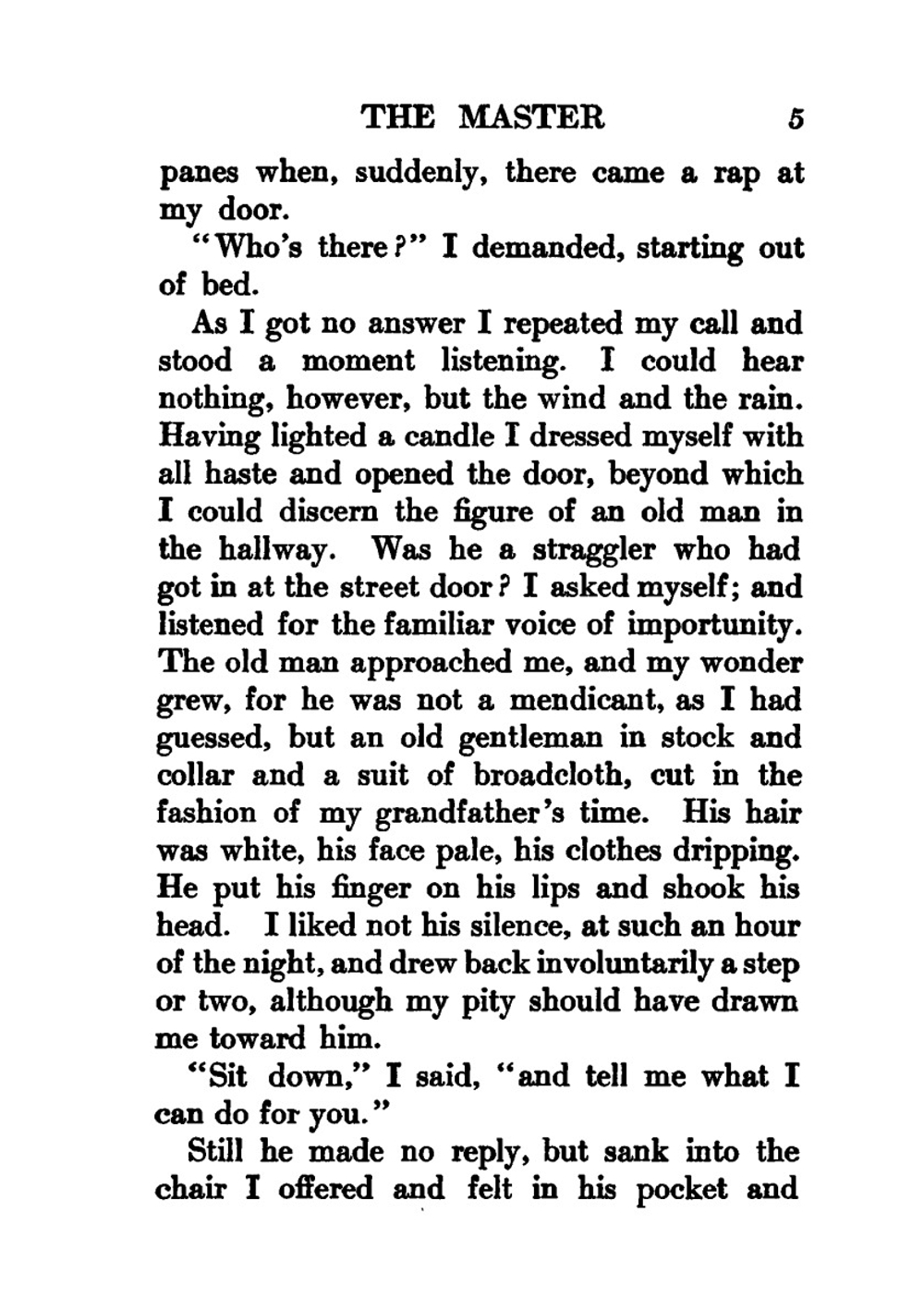 The master | Irving Bacheller