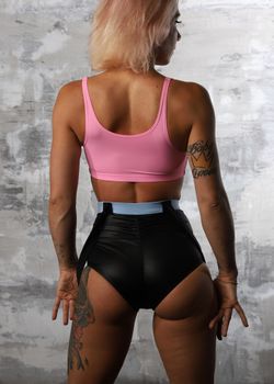 Vogue Shorts, Pastel Blue