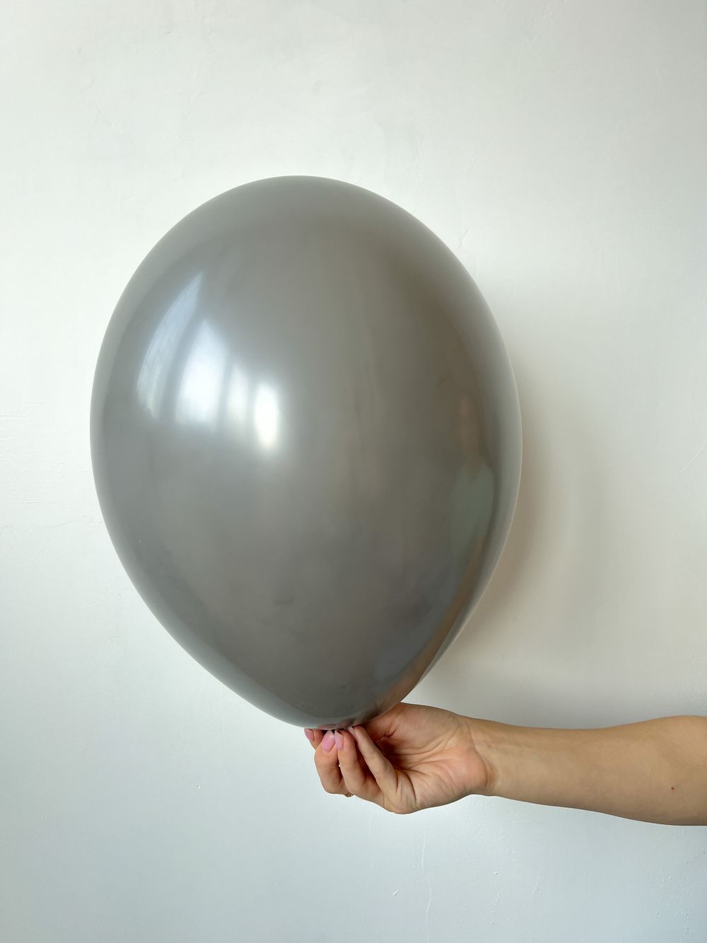 B Шар пастель 12'' / 30 см №10 темно серый Экстра Wild Pigeon (БГ-17) 