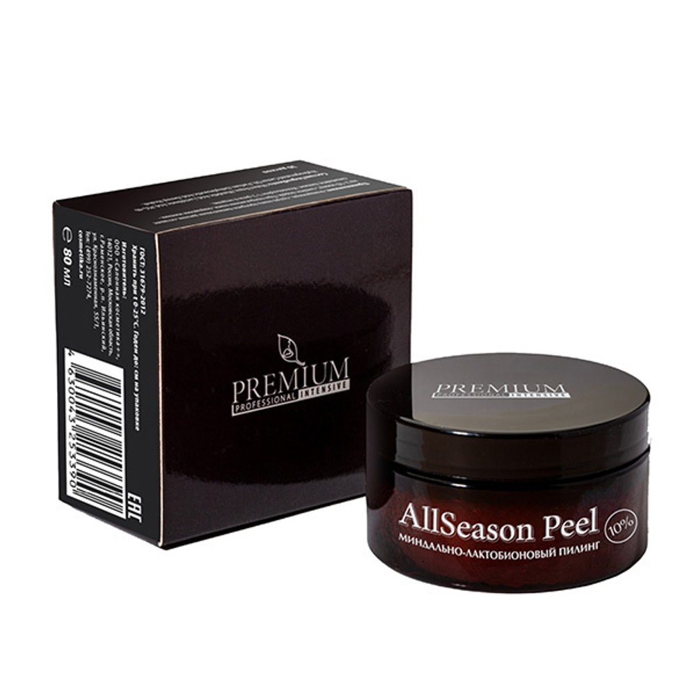 Миндально-лактобионовый диски-пилинг Premium Professional All Season Peel 30шт