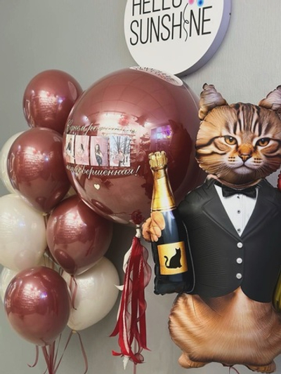 Набор шаров с фотографиями №58