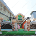 Коммерческий надувной батут "Терем" 6*6*4 м
