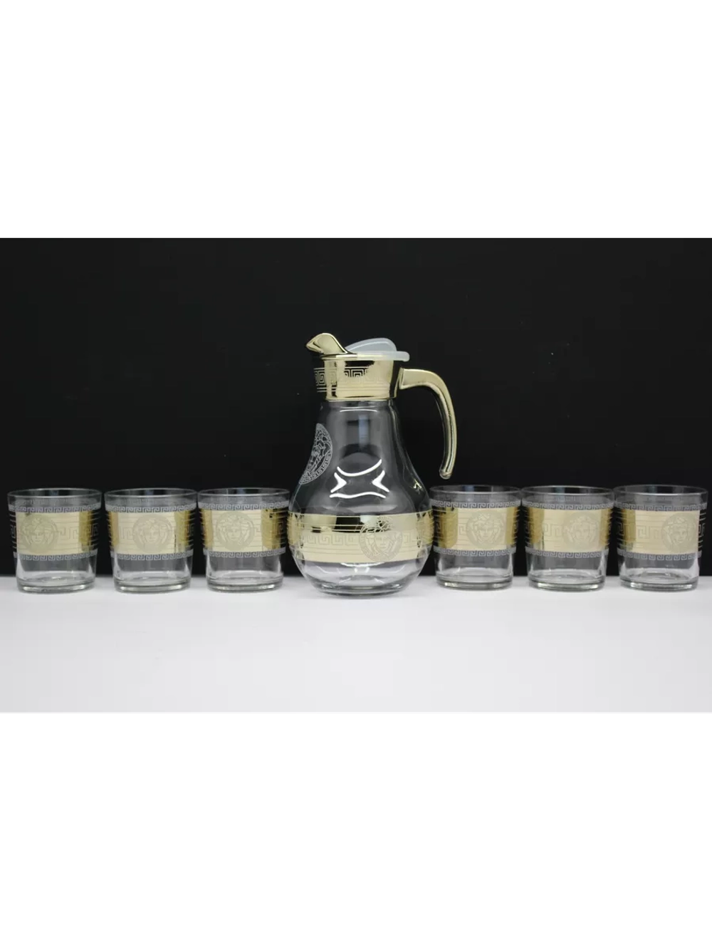 Набор для напитков золотой