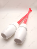 Булавы Chacott 41 см 050.White х Light Orange