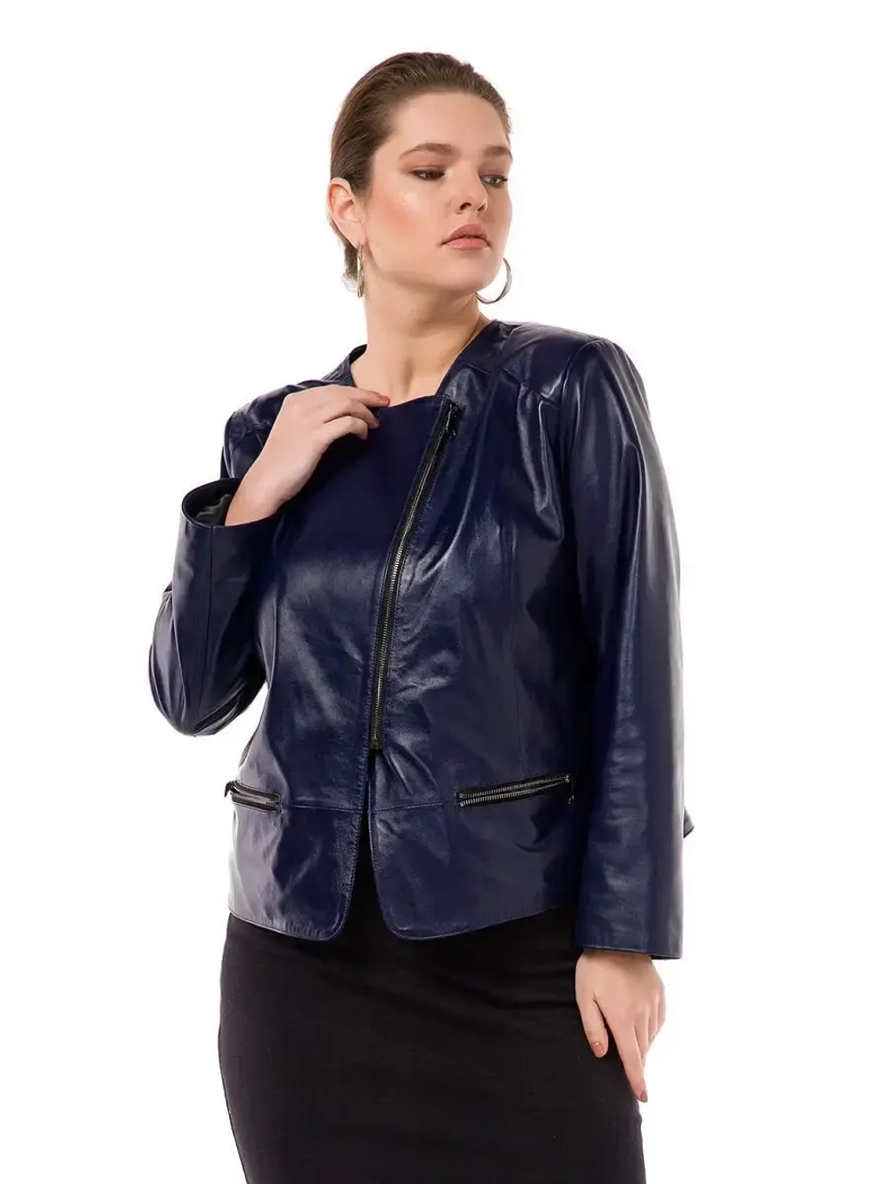 Косуха кожаная из натуральной кожи Турция