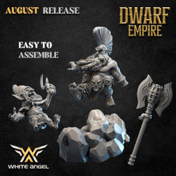 THE MASTER KILLER REVEANGE (DIORAMA AND FILLER) - DWARF EMPIRE (AUGUST 2024 RELEASE)