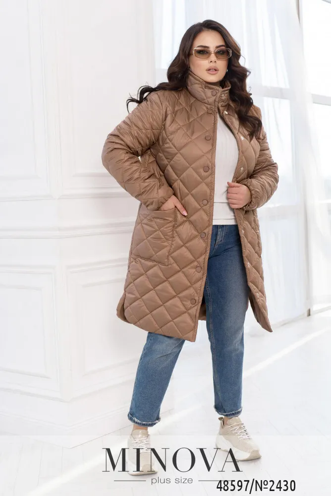 Куртка 2430-капучино Minova
