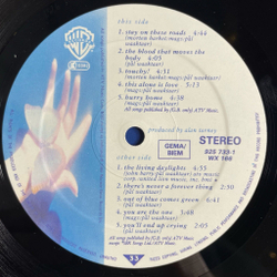 Винтажная виниловая пластинка LP A ha Stay On These Roads (Germany 1988)