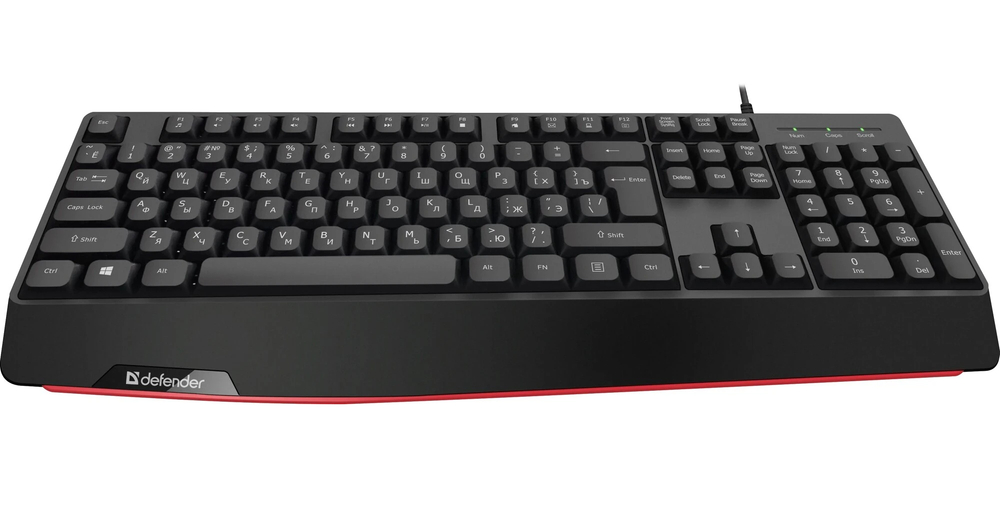 Клавиатура Defender Atom HB-546 (USB) Black