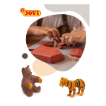 Паста для моделирования JOVI, отвердевающая, белый, 1кг, вакуумный пакет