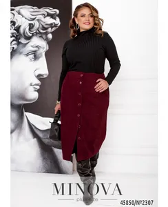 Юбка 2307-бордо Minova