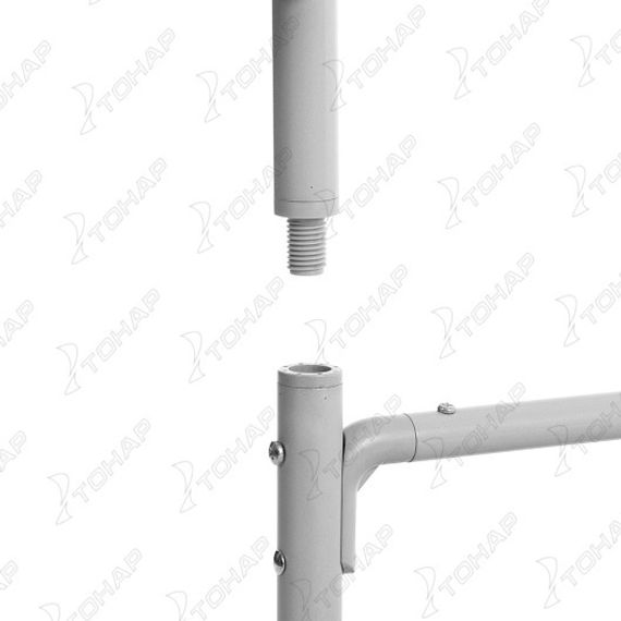 Стол складной овальный 120x90 (АЛЮМИНИЙ) без чехла (T-21407M-A-1) Helios (пр-во Тонар)