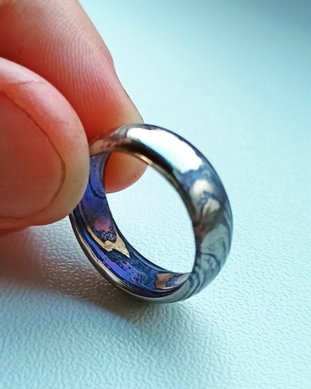 классика мокуме текстурное