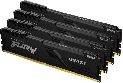 Модуль памяти DDR4 128GB (4*32GB) Kingston FURY KF432C16BBK4/128