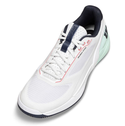 Теннисные кроссовки Wilson Rush Pro 5 Clay - white/bay/fiery cor
