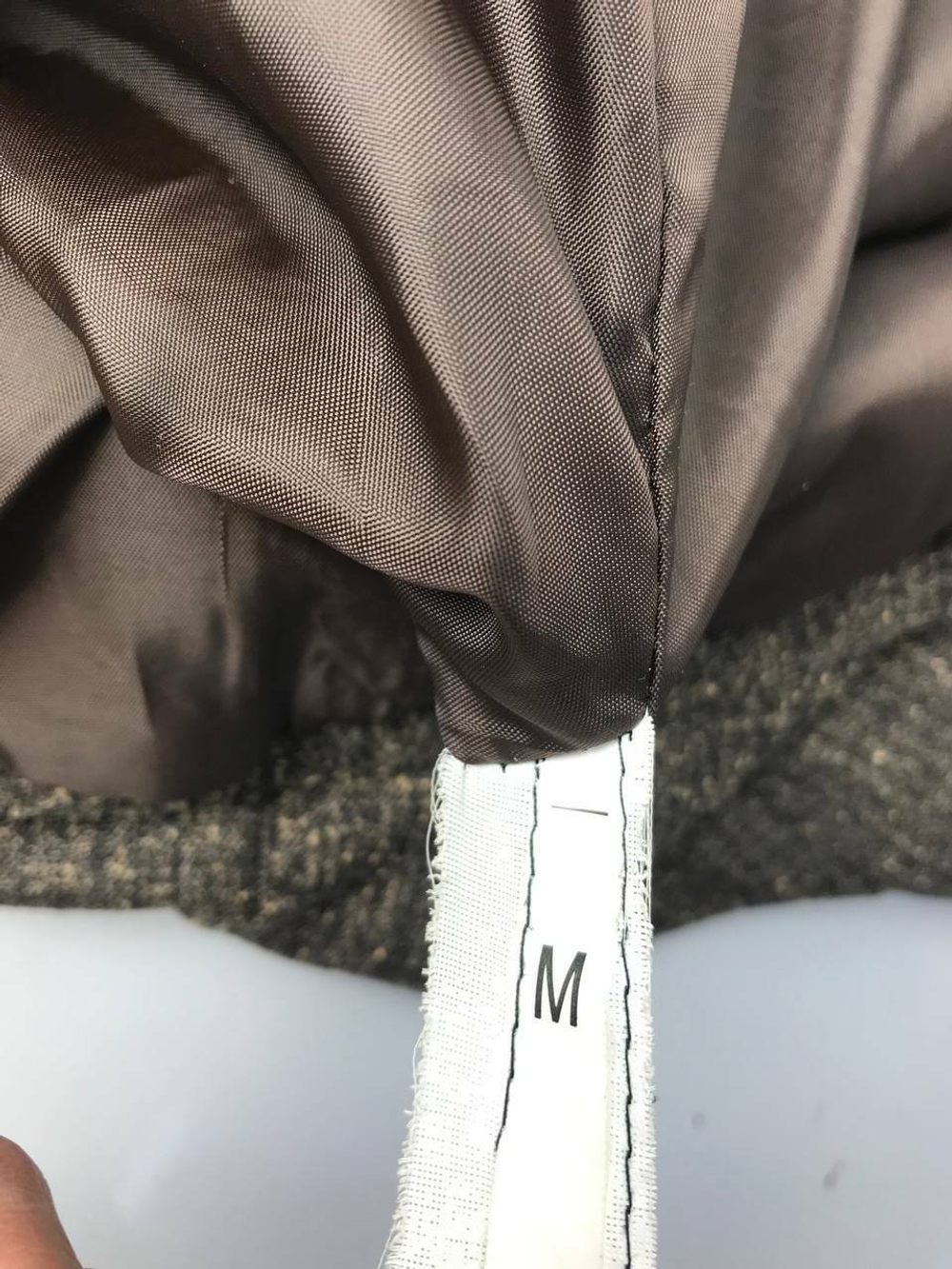 Пиджак приталенный коричневый 46 размер