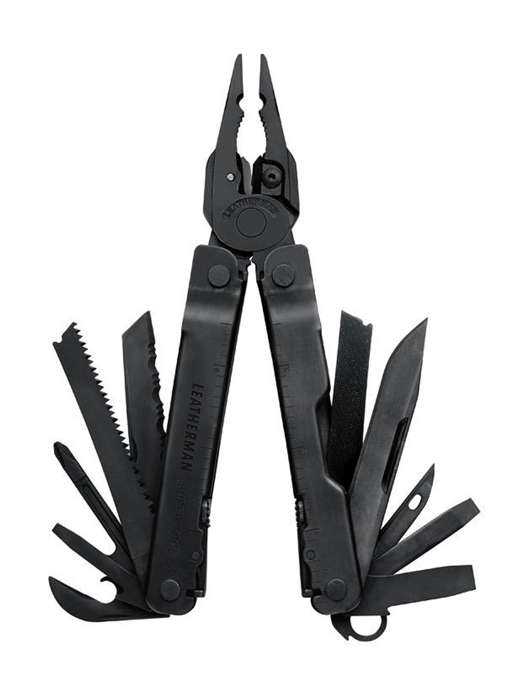 Мультитул Leatherman SuperTool 300, 19 функций, черный, нейлоновый чехол