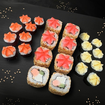 Запеченный сет № 1 (24шт)