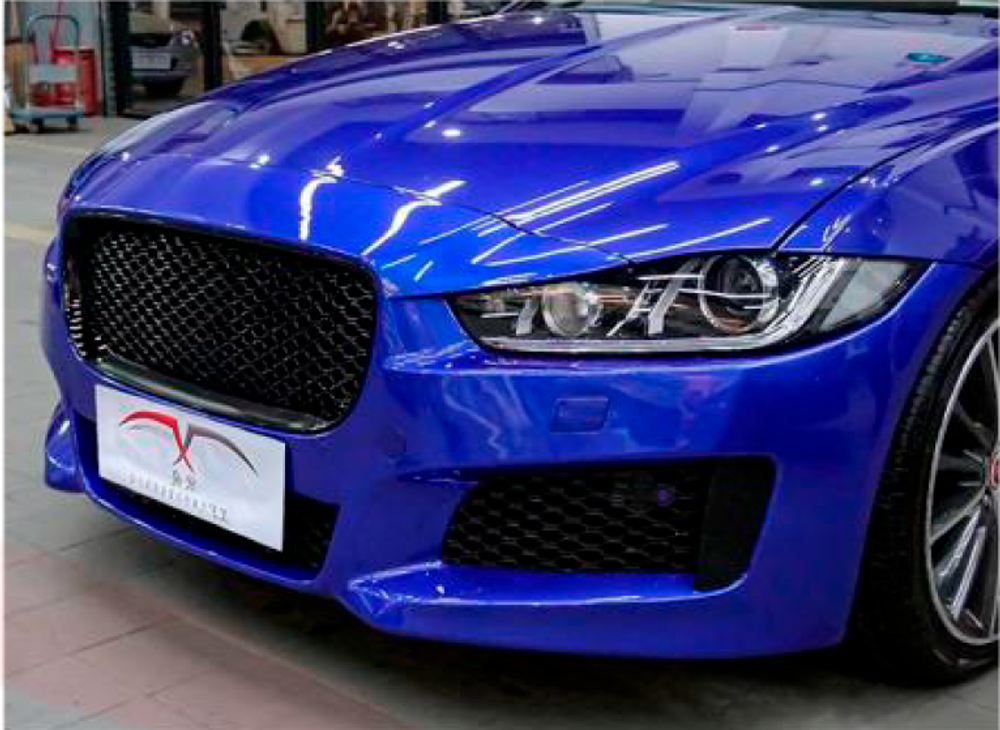 Передний бампер в сборе для Jaguar XE 2015-2020 Ягуар