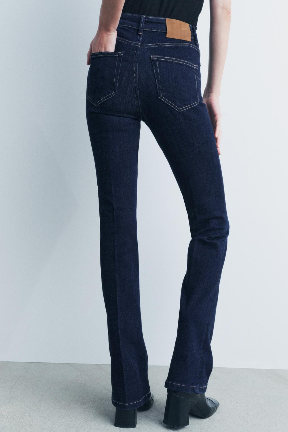 Джинсы bootcut со средней посадкой, zw collection