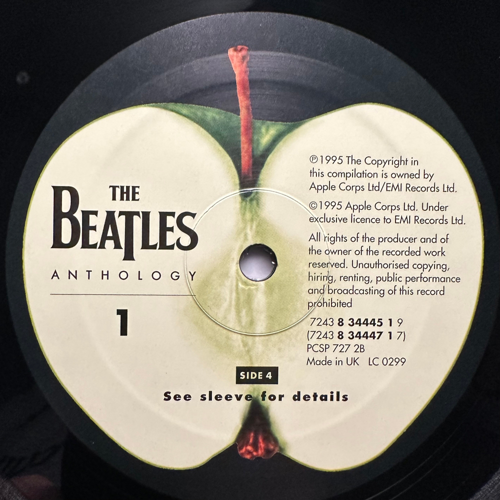The Beatles - Anthology 1 3LP (Англия 1995г.)