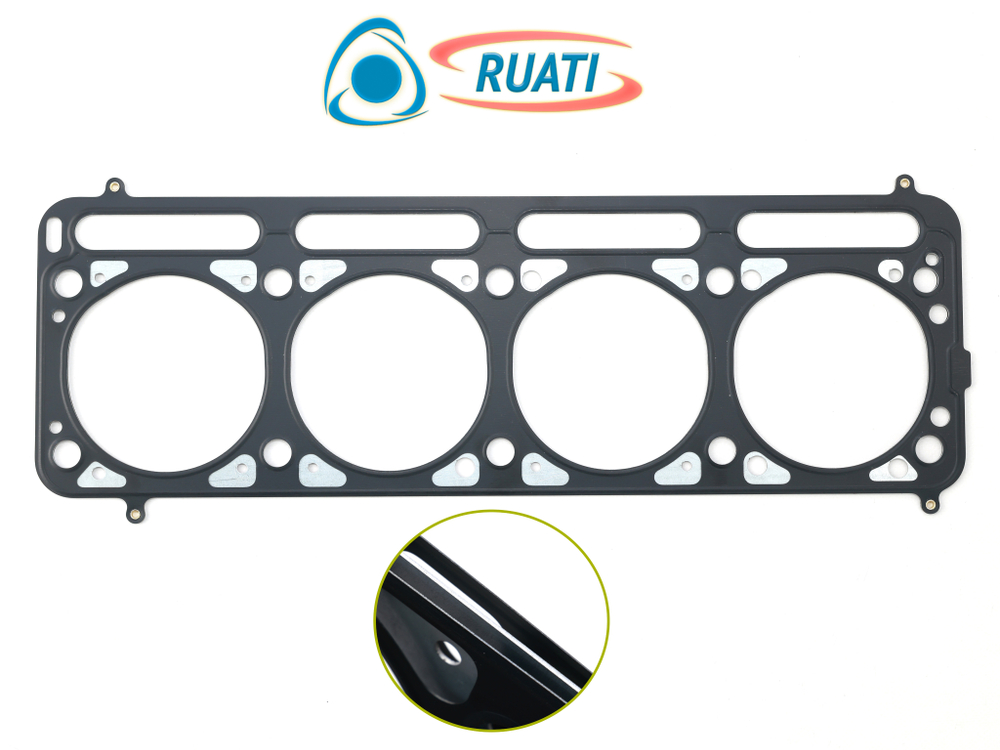 Прокладка ГБЦ ГАЗ-21 многослойый металл (21-1003020) RUATI