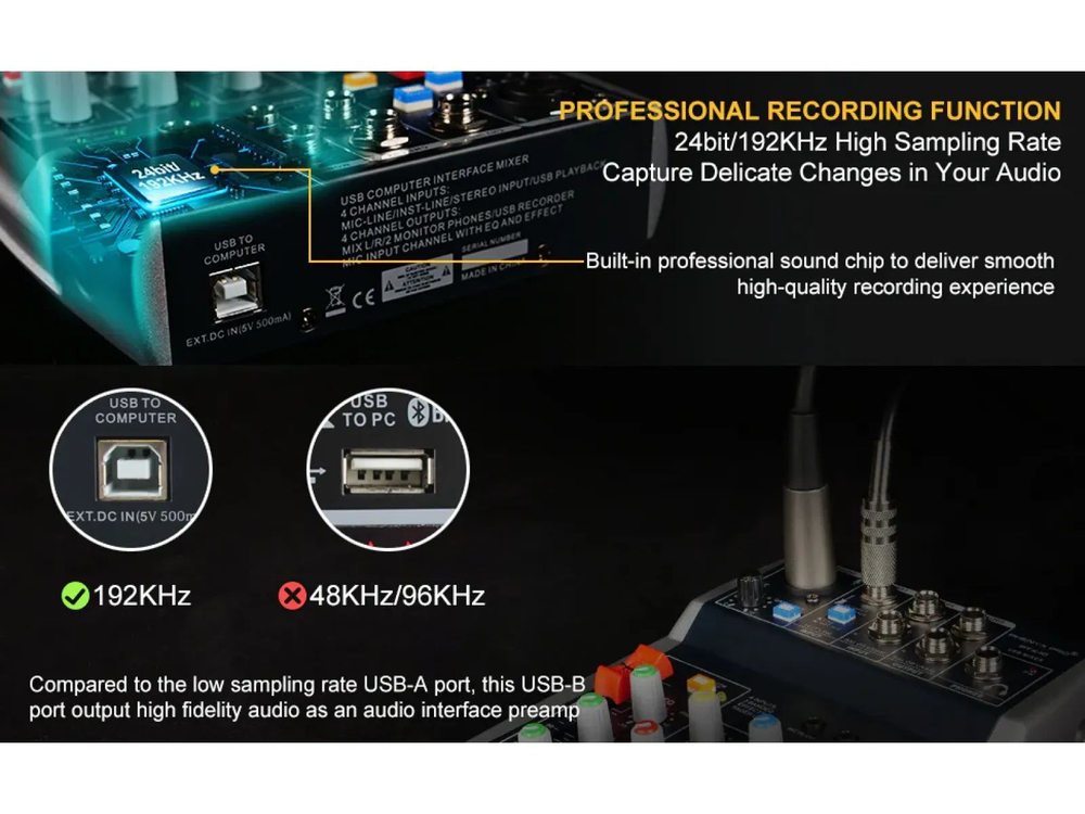 Аудиомикшер Phenyx Pro PTX-10A Silver