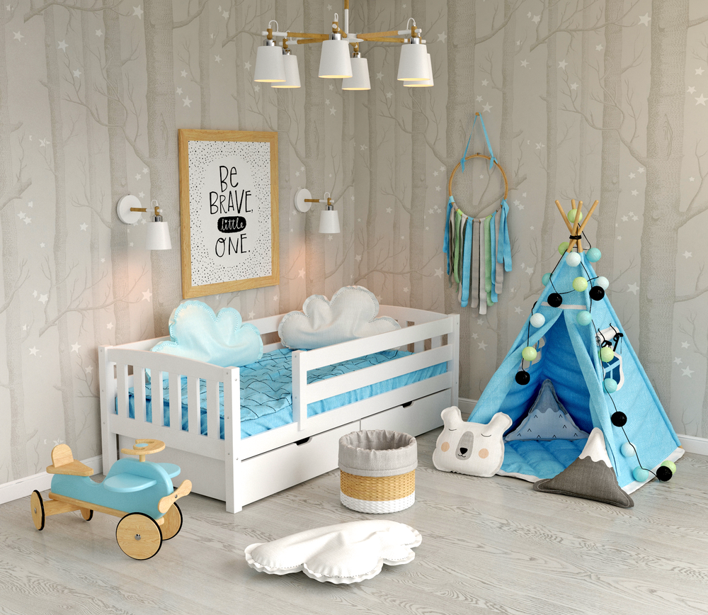 Кровать детская Паулина массив берёзы