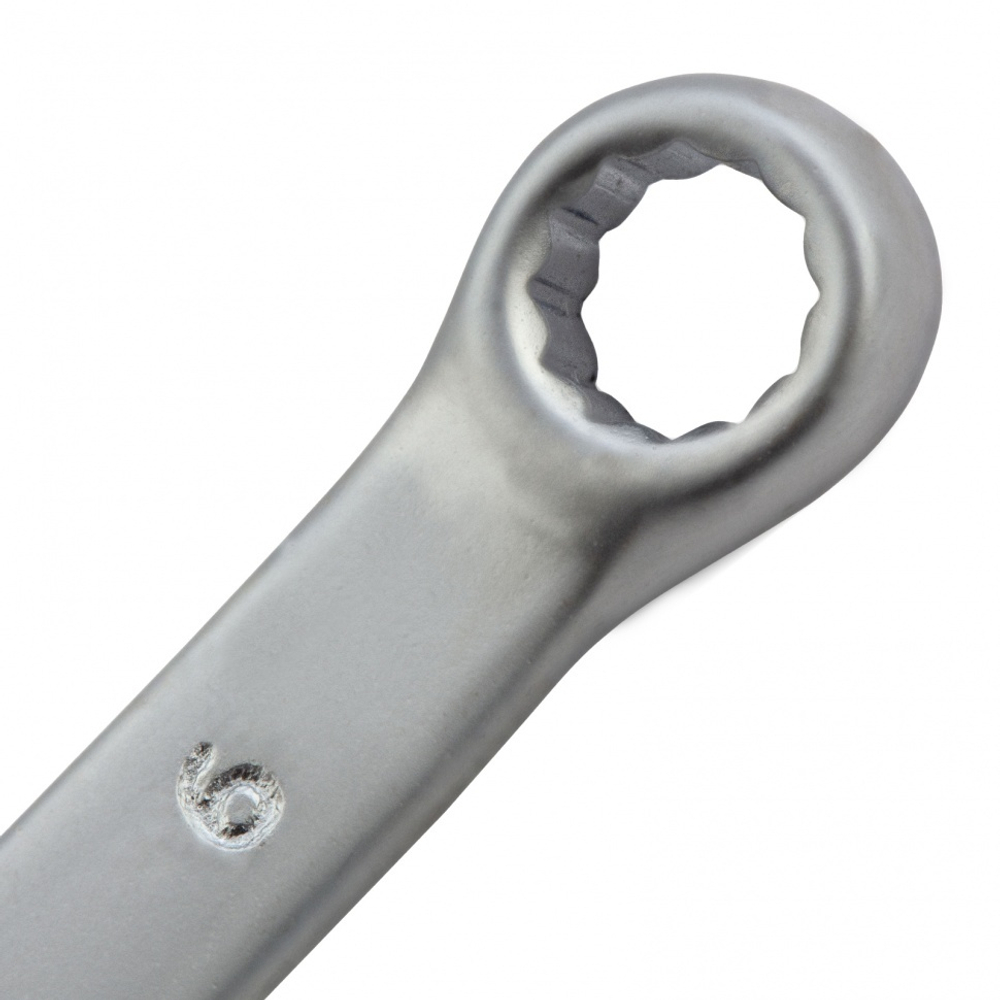 КЛЮЧ КОМБИНИРОВАННЫЙ MATRIX 6ММ CRV МАТОВЫЙ ХРОМ 15102