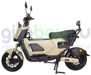 Электроскутер SAIGE GT1 ( 1500W ) 60V/50Ah - Бежевый фото №4