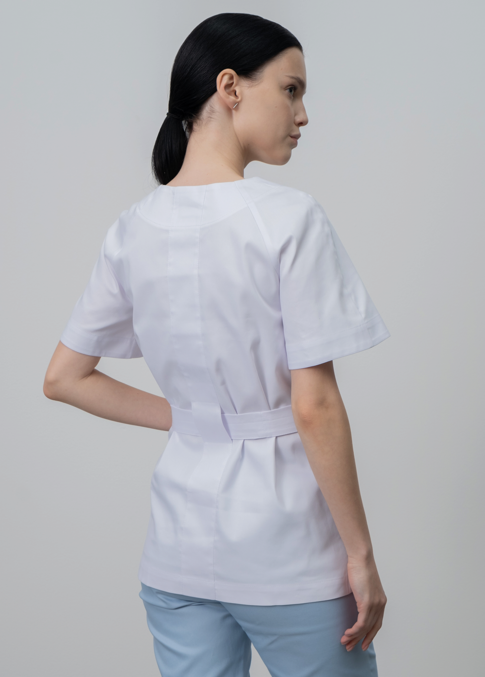Медицинская туника с рукавом реглан