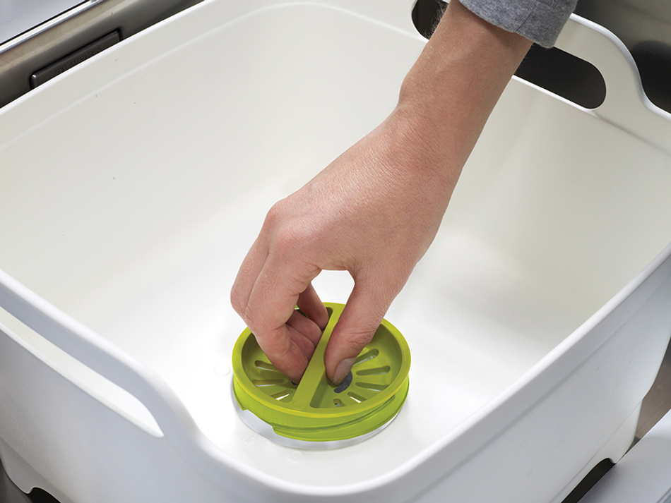 Контейнер для мытья посуды Wash&Drain™ серый, Joseph Joseph