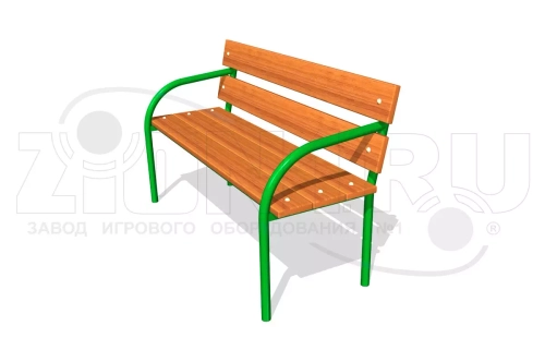 Скамейка парковая ДП1