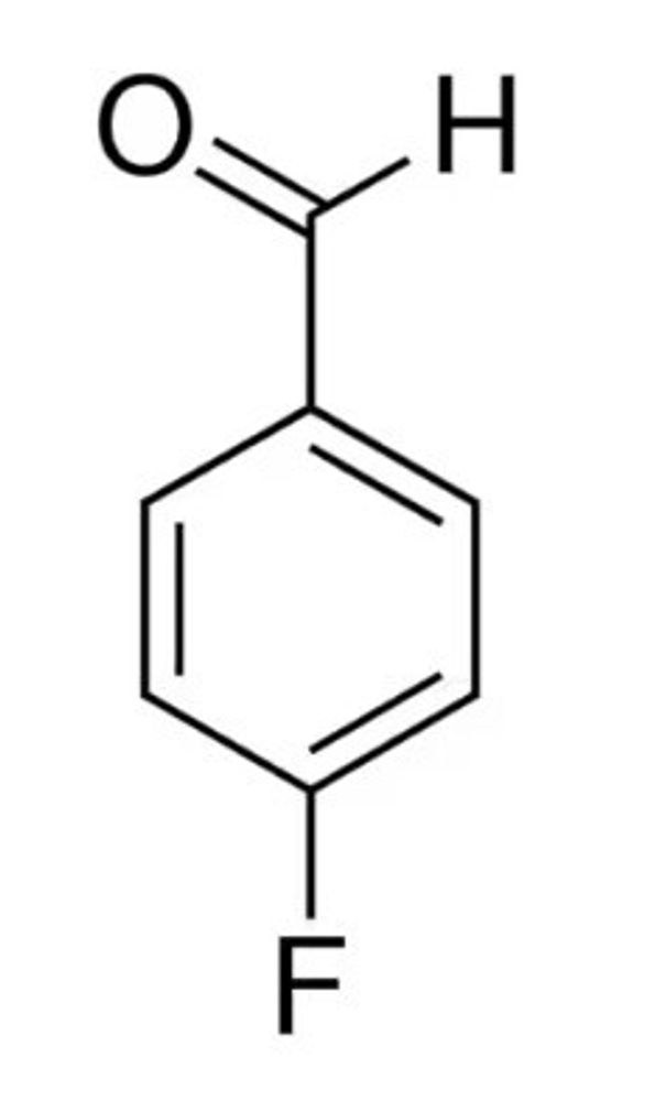 4-Фторбензальдегид формула