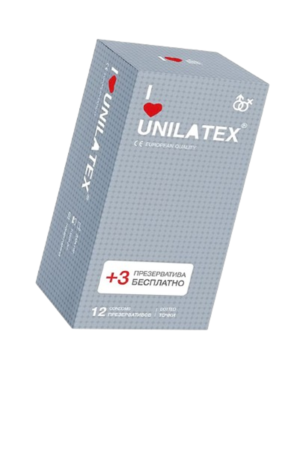 Точечные презервативы Unilatex Dotted