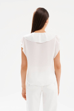 23581 Блузка женская (молочный)