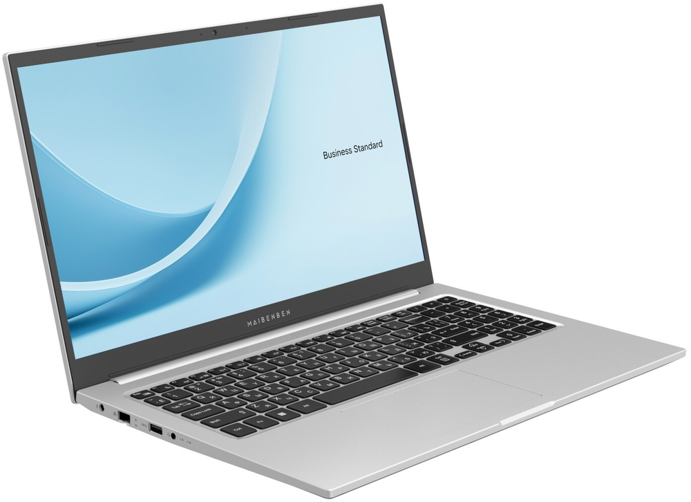 Ноутбук  Maibenben B115B 15.6 ", Ryzen 7, 16 Гб RAM, 512 Гб SSD, Radeon Vega 8, Серебристый