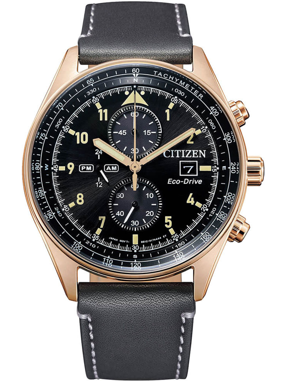 Японские наручные часы Citizen CA0773-15E с хронографом