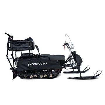 Мотобуксировщик "БУРЛАК-М" ЭКСПЕДИТОР RK (15 л.с.) + лыжный модуль