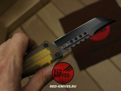 Нож Microtech Troodon Ultem Magnacut H/E - черный клинок RK/Н122