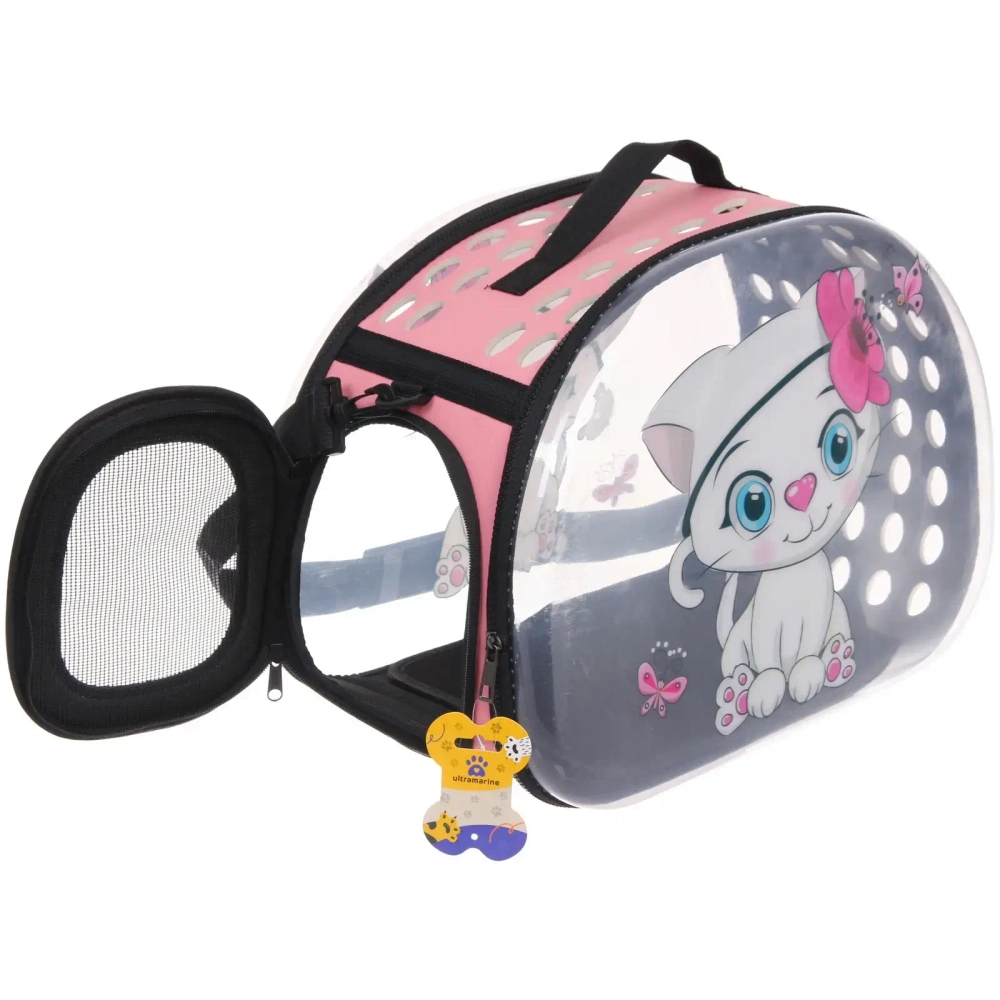Сумка - переноска для животных «Малышка Баби», цвет как на фото, 42*28*32/до13кг (пакет и лейбл)