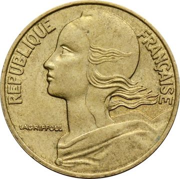 5 сантимов 1966-2001 Франция