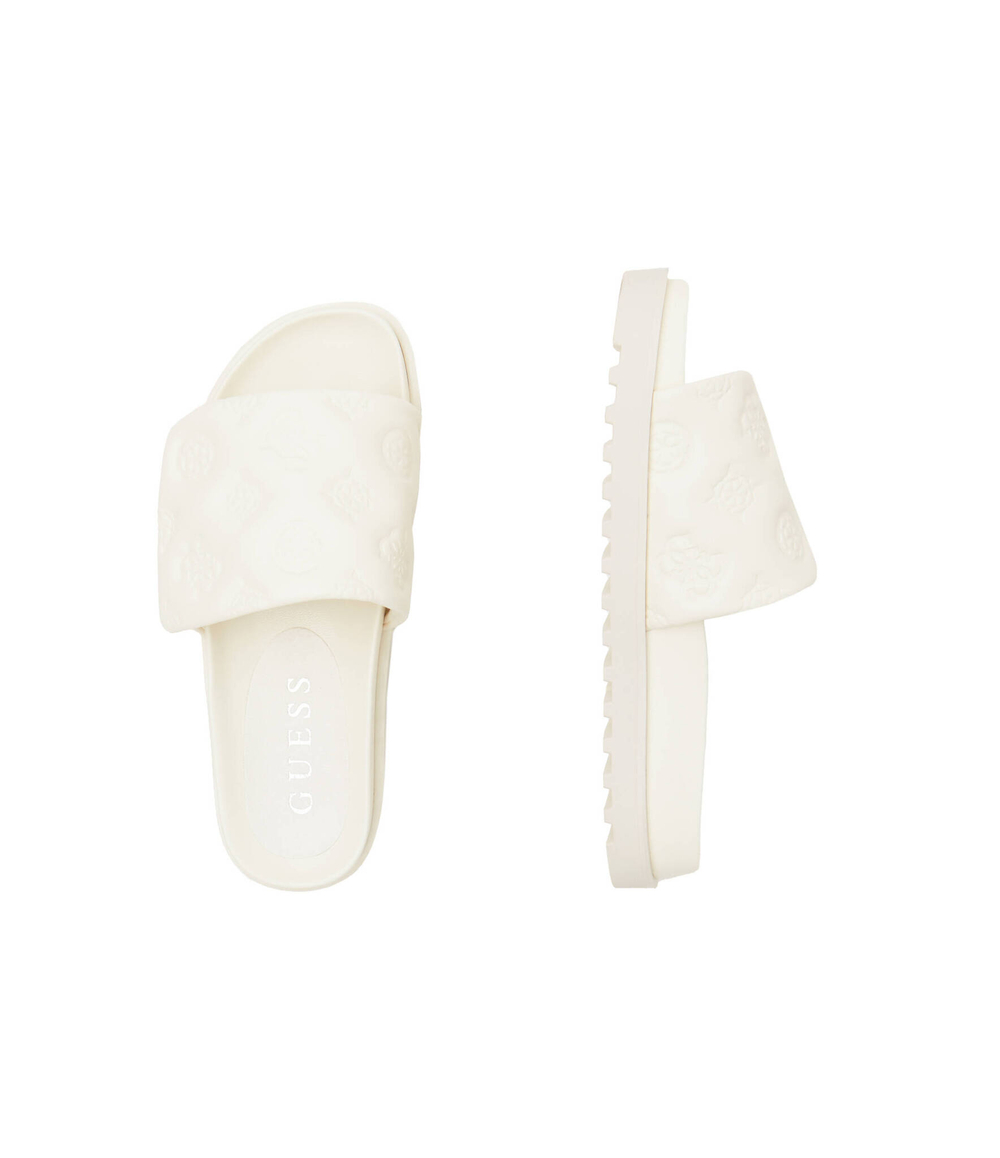 Шлепанцы Guess - кремовый (FLJFAB FAL19)